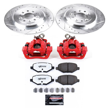 PowerStop Rear Z36 Truck & Tow Brake Kit w/ Calipers | Ford Explorer (2011–2019) (KC4744-36)