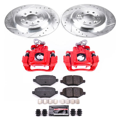 PowerStop Rear Z23 Evolution Sport Brake Kit w/ Calipers | Ford Flex (2009) (KC4744A)