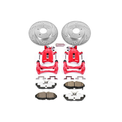 PowerStop Rear Z26 Street Warrior Brake Kit w/ Calipers | Ford Mustang (2011–2014) (KC4749-26)