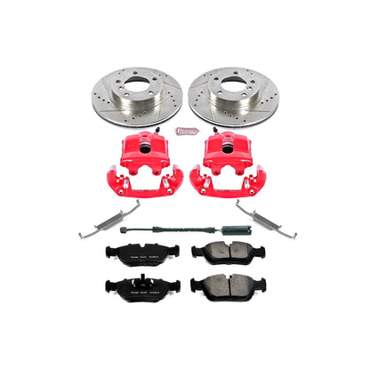 PowerStop Front Z23 Evolution Sport Brake Kit w/ Calipers | BMW 318i (1992–1998) (KC496)