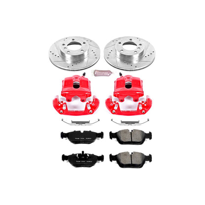 PowerStop Front Z23 Evolution Sport Brake Kit w/ Calipers | BMW 323Ci (2000) (KC497)