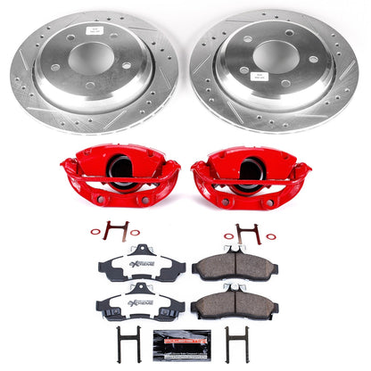 PowerStop Rear Z26 Street Warrior Brake Kit w/ Calipers | Chevrolet Caprice 1994–1996 (KC5064-26)