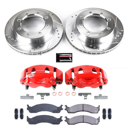 PowerStop Front Z23 Evolution Sport Brake Kit w/ Calipers | Ford F-250 (1995–1999) (KC5089)