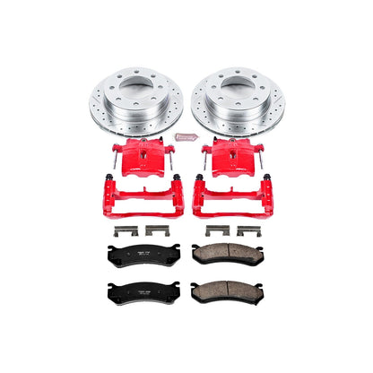PowerStop Rear Z23 Evolution Sport Brake Kit w/ Calipers | Chevrolet Silverado 1500 HD (2003) (KC5190)