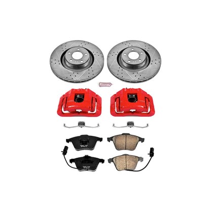 PowerStop Front Z23 Evolution Sport Brake Kit w/ Calipers | Audi A6 Quattro (2005–2011) (KC5277)