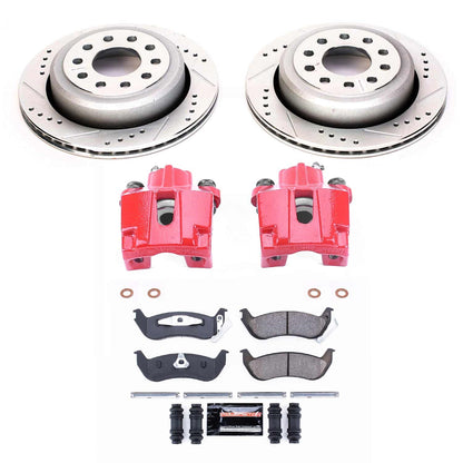 PowerStop Rear Z23 Evolution Sport Brake Kit w/ Calipers | Lincoln Town Car (2003–2011) (KC5293)