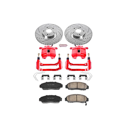 PowerStop Front Z23 Evolution Sport Brake Kit w/ Calipers | Acura TSX (11-14) (KC5392)