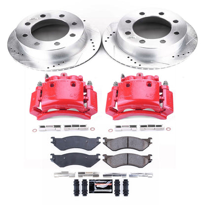 PowerStop Rear Z23 Evolution Sport Brake Kit w/ Calipers | Dodge Ram 2500 (2001–2002) (KC5489)