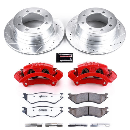 PowerStop Rear Z36 Truck & Tow Kit w/ Calipers | Dodge Ram 3500 (2003–2008) (KC5490-36)