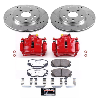 PowerStop Front Z26 Street Warrior Brake Kit w/ Calipers | Buick LaCrosse (2011–2016) (KC5522-26)