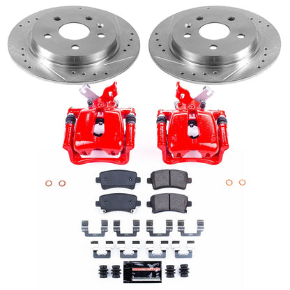 PowerStop Rear Z23 Evolution Sport Brake Kit w/ Calipers | Buick LaCrosse (2012–2016) (KC5531)