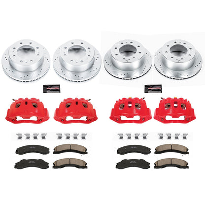 PowerStop Front & Rear Z23 Evolution Kit w/ Calipers | Chevrolet Silverado 2500 HD (2011) (KC5561)