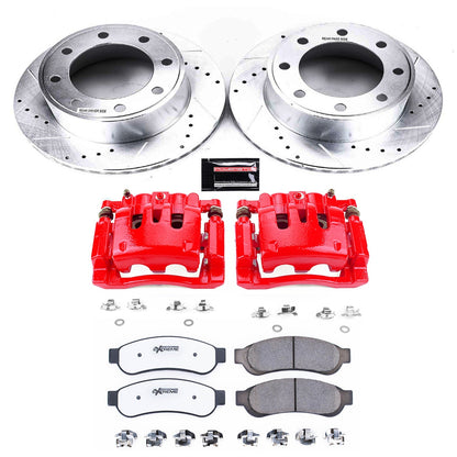 PowerStop Rear Z36 Truck & Tow Kit w/ Calipers | Ford F-250 Super Duty (10-13) (KC5578-36)