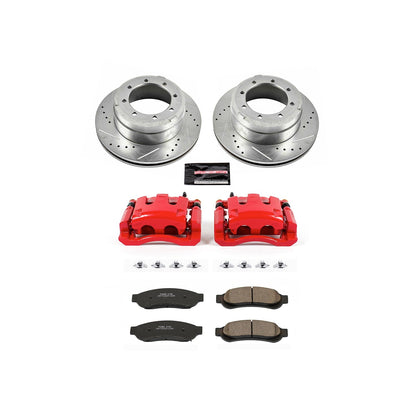 PowerStop Rear Z23 Evolution Sport Brake Kit w/ Calipers | Ford F-350 Super Duty (10-12) (KC5579)