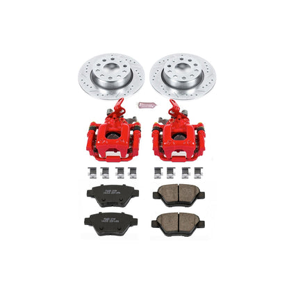 PowerStop Rear Z23 Evolution Sport Brake Kit w/ Calipers | Audi A3 (10-12) (KC5667)