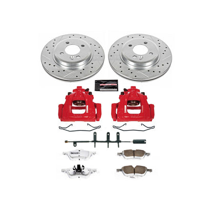 PowerStop Front Z26 Street Warrior Brake Kit w/ Calipers | Mini Cooper (02-06) (KC5724-26)