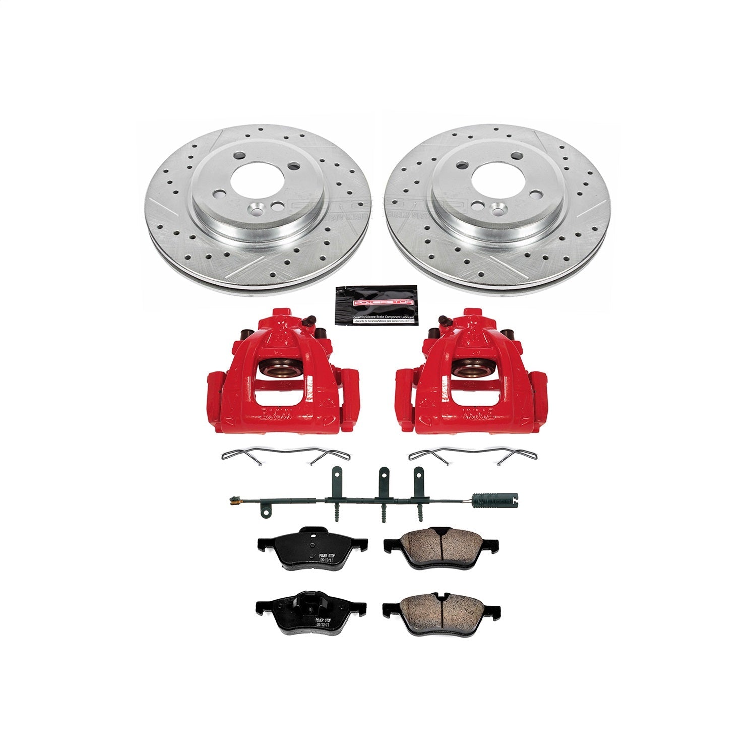 PowerStop Front Z23 Evolution Sport Brake Kit w/ Calipers | Mini Cooper (02-06) (KC5724)