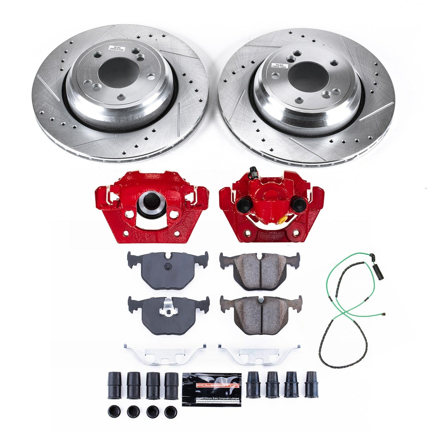 PowerStop Rear Z23 Evolution Brake Kit w/ Calipers | BMW M3 (01-06) (KC5732A)
