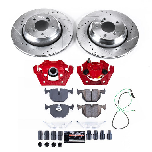 PowerStop Rear Z23 Evolution Brake Kit w/ Calipers | BMW M3 (01-06) (KC5732A)
