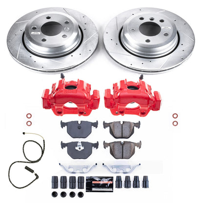 PowerStop Rear Z23 Evolution Sport Brake Kit w/ Calipers | BMW X3 (04-10) (KC5738)