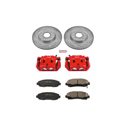 PowerStop Front Z23 Evolution Sport Brake Kit w/ Calipers | Acura TL (09-14) (KC5855)