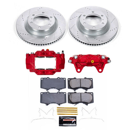 PowerStop Front Z23 Evolution Brake Kit w/ Calipers | Toyota 4Runner (15-22) (KC5873A)