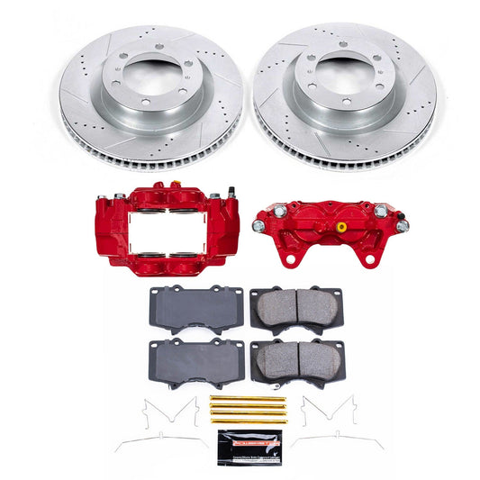 PowerStop Front Z23 Evolution Brake Kit w/ Calipers | Toyota 4Runner (15-22) (KC5873A)