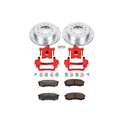 PowerStop Rear Z36 Truck & Tow Brake Kit w/ Calipers | Lexus GX460 (10-19) (KC5875-36)