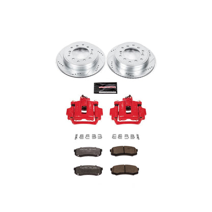 PowerStop Rear Z36 Truck & Tow Brake Kit w/ Calipers | Toyota FJ Cruiser (10-14) (KC5875A-36)