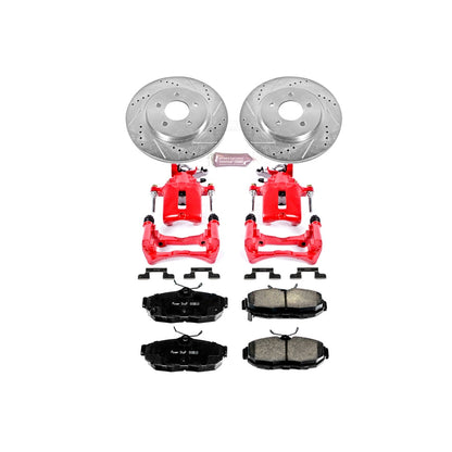 PowerStop Rear Z23 Evolution Sport Brake Kit w/ Calipers | Ford Mustang (12) (KC5941)