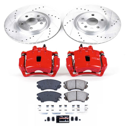 PowerStop Front Z23 Evolution Sport Brake Kit w/ Calipers | Chevrolet Caprice (11-17) (KC5948)