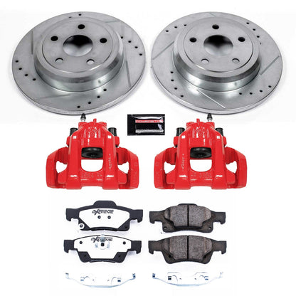 PowerStop Rear Z36 Truck & Tow Brake Kit w/ Calipers | Dodge Durango (11-17) (KC5950-36)