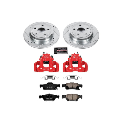 PowerStop Rear Z23 Evolution Sport Brake Kit w/ Calipers | Dodge Durango (11-17) (KC5950)