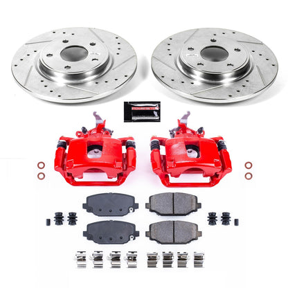 PowerStop Rear Z23 Evolution Sport Brake Kit w/ Calipers | Dodge Journey (12-18) (KC5961B)