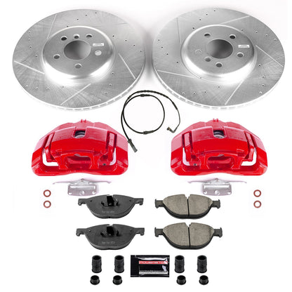 PowerStop Front Z23 Evolution Brake Kit w/ Calipers | BMW 750Li (09) (KC6012)