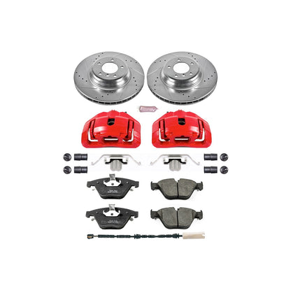 PowerStop Front Z23 Evolution Sport Brake Kit w/ Calipers | BMW 335d (2011) (KC6055)