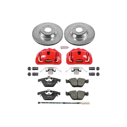 PowerStop Front Z23 Evolution Sport Brake Kit w/ Calipers | BMW 335i xDrive (11-13) (KC6058)