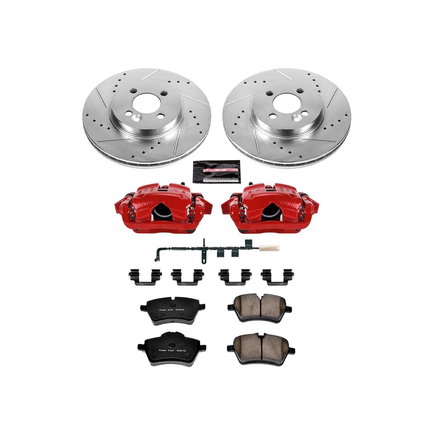 PowerStop Front Z23 Evolution Sport Brake Kit w/ Calipers | Mini Cooper (07-10) (KC6068)