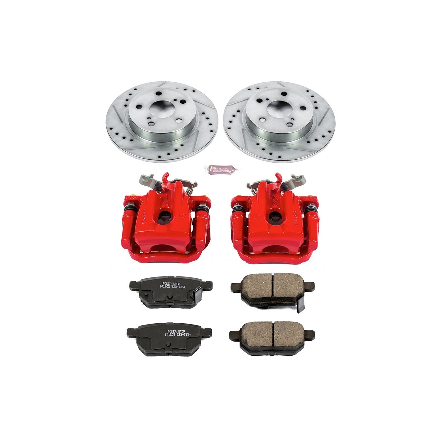 PowerStop Rear Z23 Evolution Sport Brake Kit w/ Calipers | Scion tC (11-16) (KC6097)