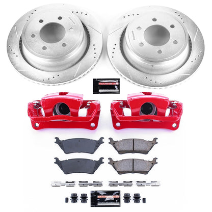 PowerStop Rear Z23 Evolution Sport Brake Kit w/ Calipers | Ford F-150 (12-18) (KC6271)