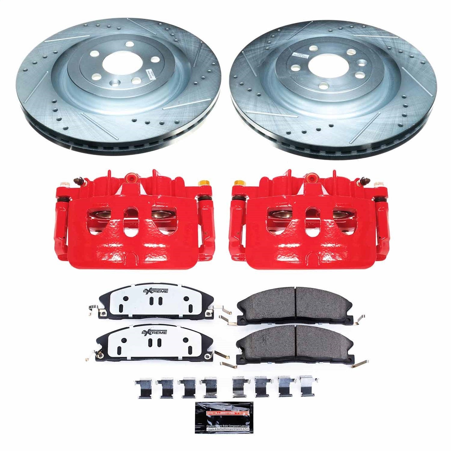 PowerStop Front Z36 Truck & Tow Kit with Calipers | 2013–2020 Lincoln MKT (KC6374-36)