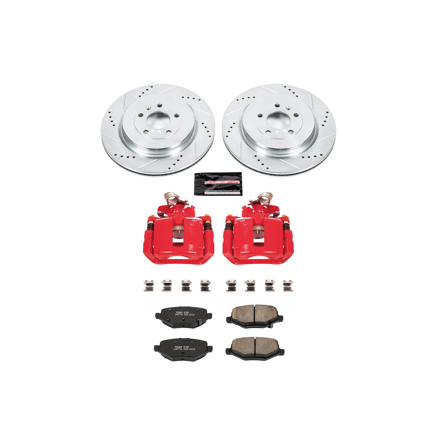 PowerStop Rear Z23 Evolution Sport Brake Kit w/ Calipers | Ford Explorer (13-19) (KC6376)