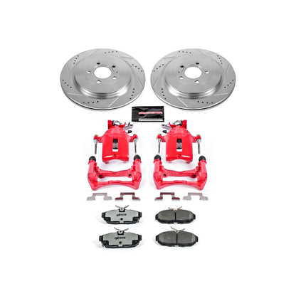 PowerStop Rear Z26 Street Warrior Brake Kit w/ Calipers | Ford Mustang (13-14) (KC6402-26)