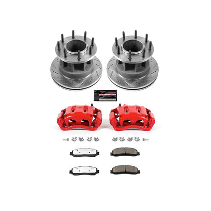 PowerStop Front Z36 Truck & Tow Kit with Calipers | 2012 Ford F-350 Super Duty (KC6526-36)