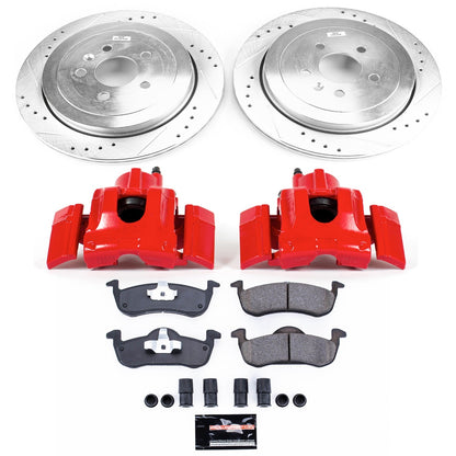PowerStop Rear Z23 Evolution Sport Brake Kit with Calipers | 2013–2019 Lincoln MKT (KC6819)