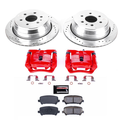 PowerStop Rear Z23 Evolution Sport Brake Kit with Calipers | 2015–2019 Chevrolet Colorado (KC7127)