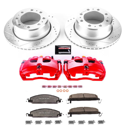 PowerStop Rear Z36 Truck & Tow Kit with Calipers | 2013–2018 Ram 3500 (KC7131A-36)
