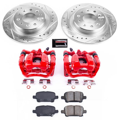 PowerStop Rear Z23 Evolution Sport Brake Kit with Calipers | 2017–2019 Buick LaCrosse (KC7717)