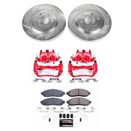 PowerStop Front Z23 Evolution Sport Brake Kit with Calipers | 2019 Nissan Frontier 2WD (KC8325)