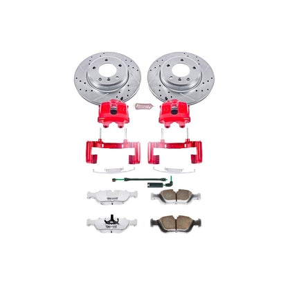 PowerStop Front Z26 Street Warrior Brake Kit with Calipers | 2001–2005 BMW 325xi (KC868-26)